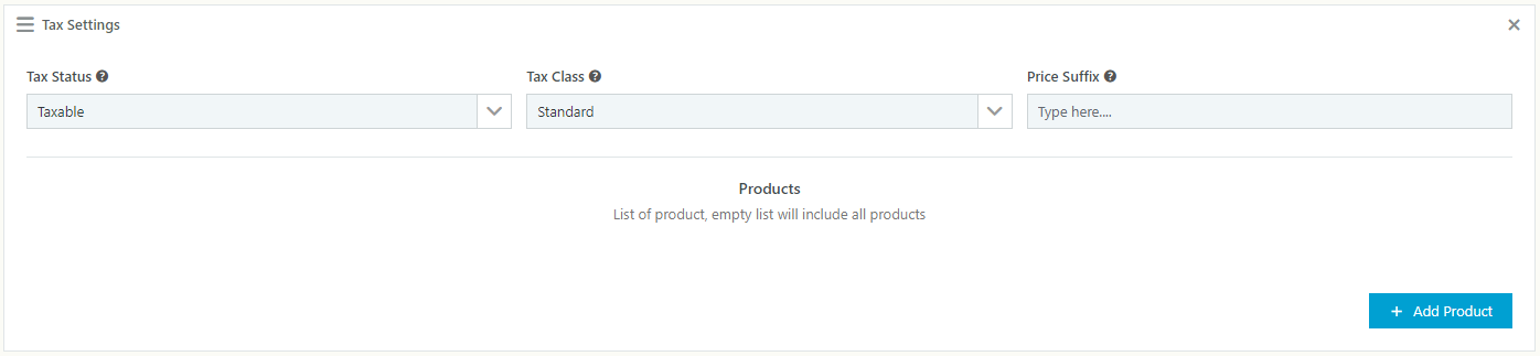 WooCommerce Catalog Mode - Pricing, Enquiry Forms & Promotions - Tax Settings