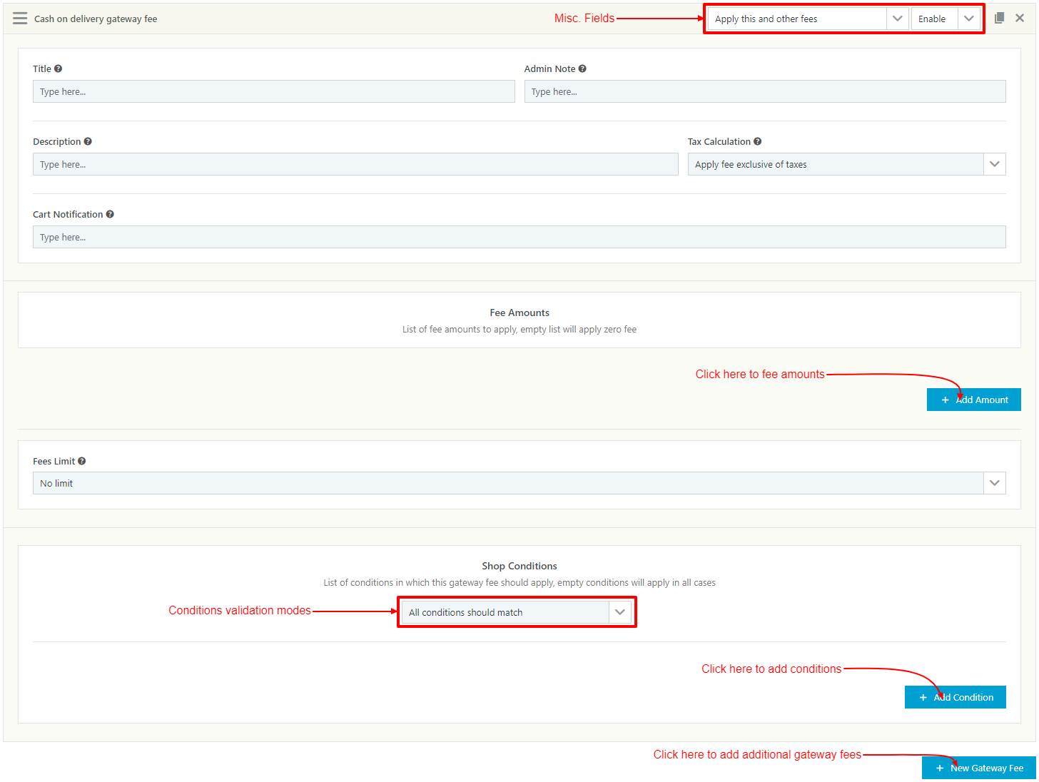 WooCommerce Partial COD - Payment Gateway Restrictions & Fees - New Gateway Fee