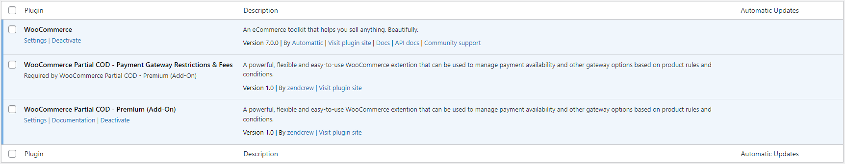 WooCommerce Partial COD - Payment Gateway Restrictions & Fees - Required Plugins Complete