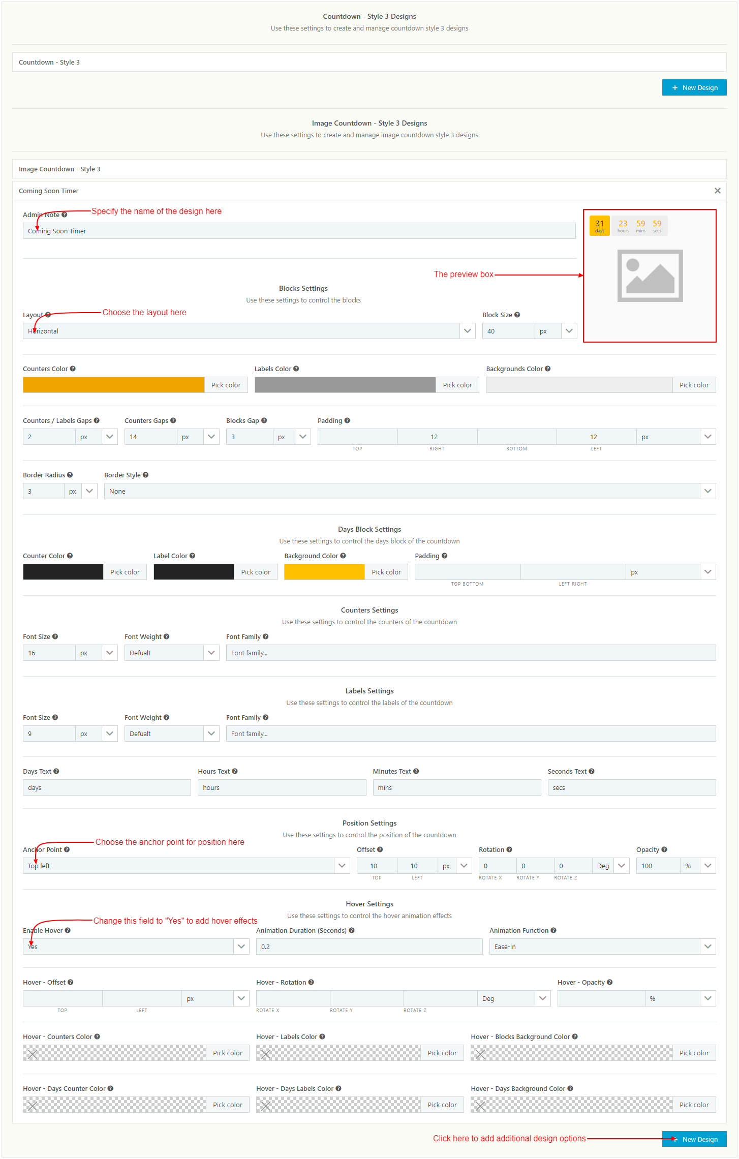 WooCommerce Catalog Mode - Pricing, Enquiry Forms & Promotions - Image Countdown Design