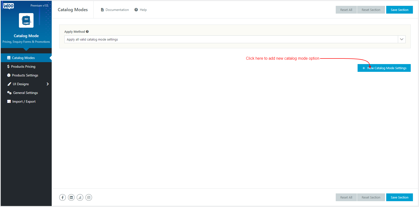 WooCommerce Catalog Mode - Pricing, Enquiry Forms & Promotions - Catalog Modes