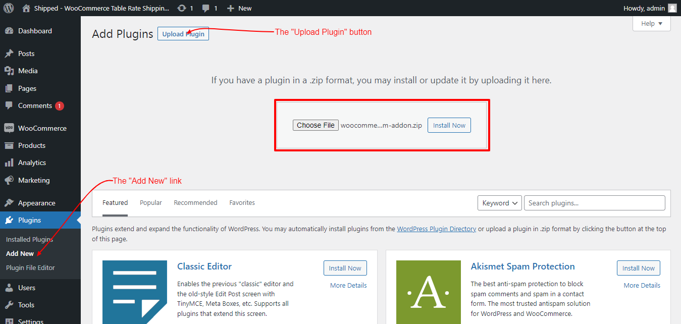 WooCommerce Partial COD - Payment Gateway Restrictions & Fees - Installation